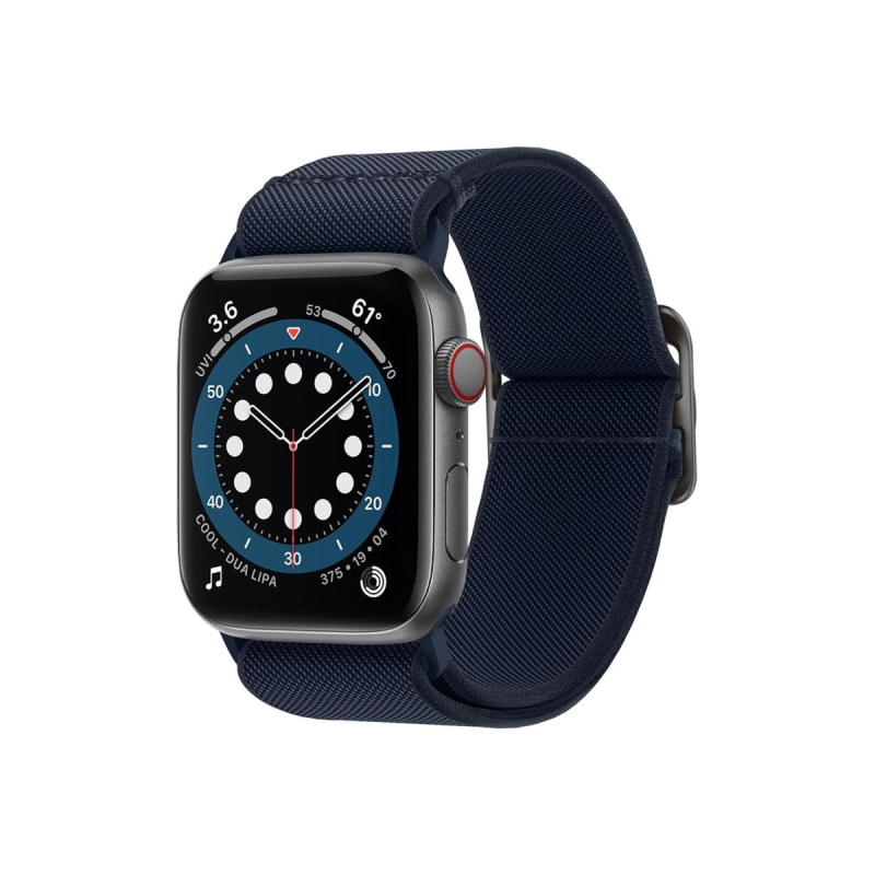 Řemínek pro Apple Watch 42/44/45/49mm Spigen Lite Fit - modrý