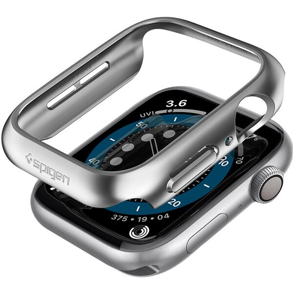 Spigen Thin Fit kryt Apple Watch SE (24/22)/6/SE/5/4 (44 mm) grafitový