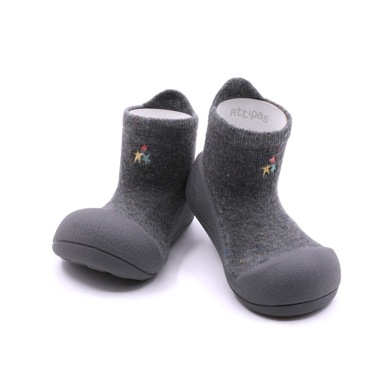 attipas Botičky Basic A21BA Charcoal L vel.21,5, 116-125 mm