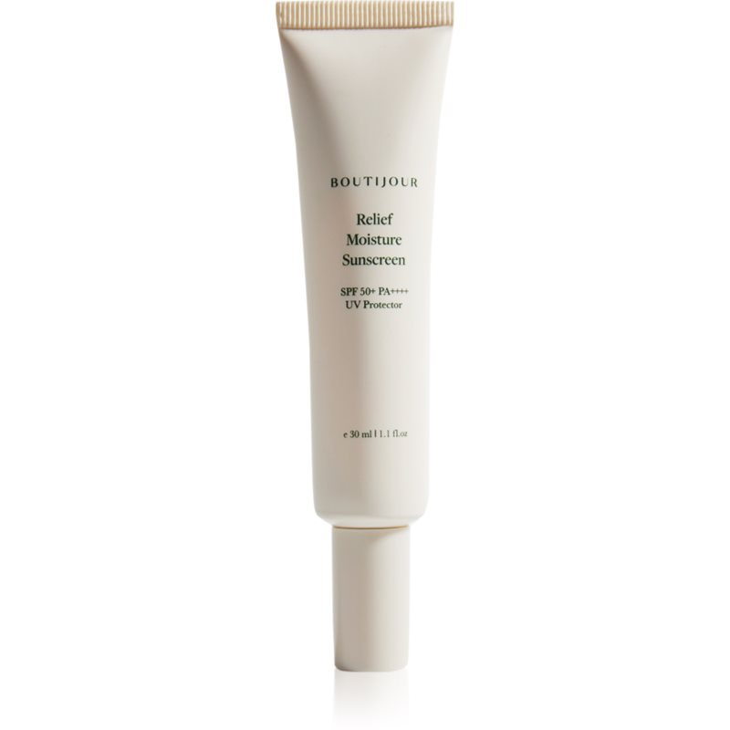BOUTIJOUR Relief Moisture Sunscreen lehký hydratační gelový krém SPF 50+ 30 ml