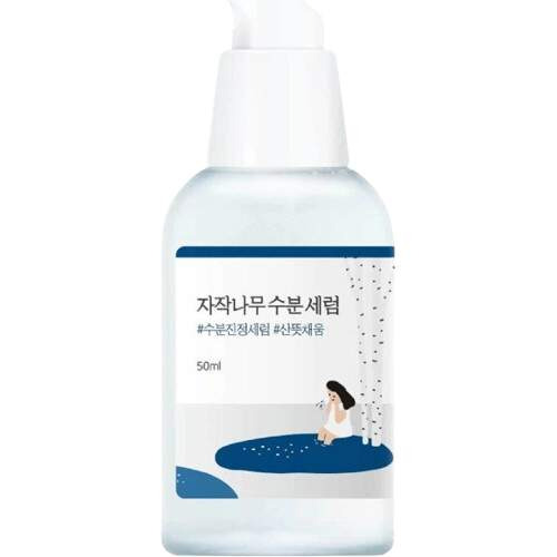 ROUND LAB Birch Juice Moisturizing Serum regenerační a hydratační sérum pro dehydratovanou suchou pleť 50 ml