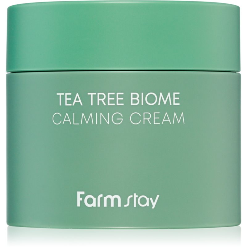 Farmstay Tea Tree Biome zklidňující krém s extraktem z čajovníku 80 ml