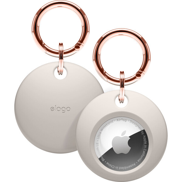 ELAGO Airtag Basic Case pouzdro pro Apple AirTag béžové