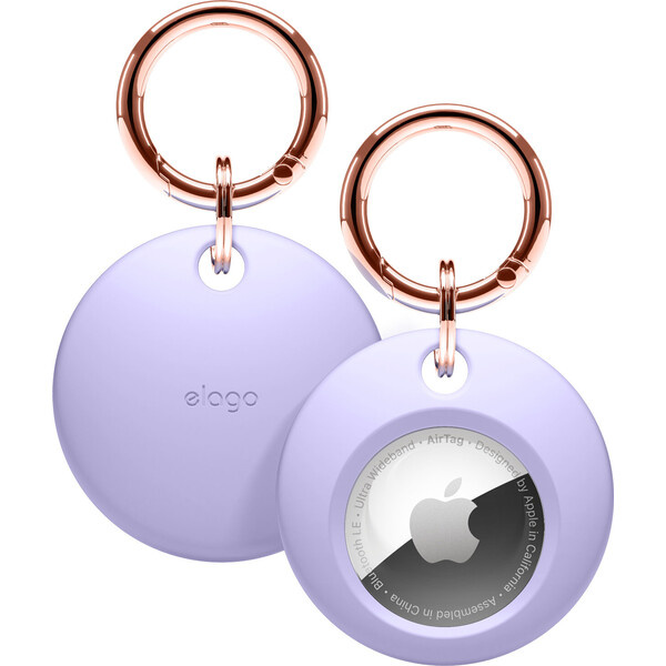 ELAGO Airtag Basic Case pouzdro pro Apple AirTag fialové