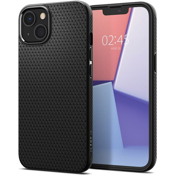Spigen Liquid Air kryt iPhone 13 mini černý