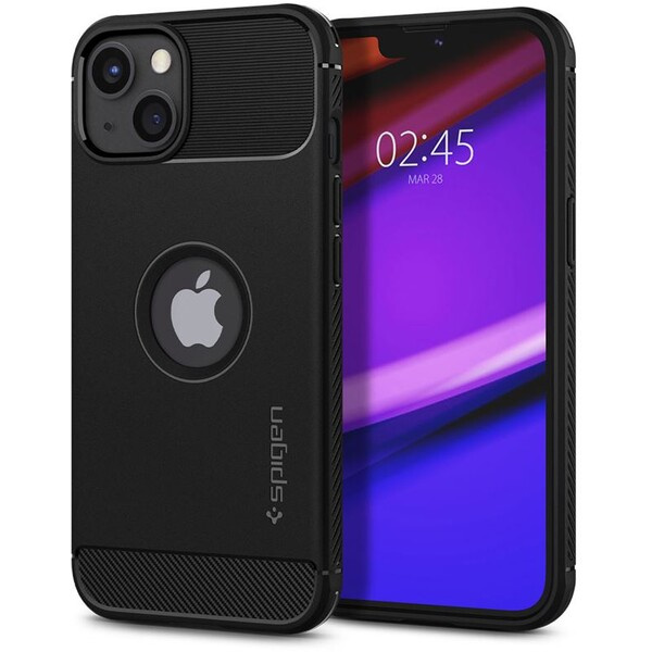 Spigen Rugged Armor kryt iPhone 13 černý