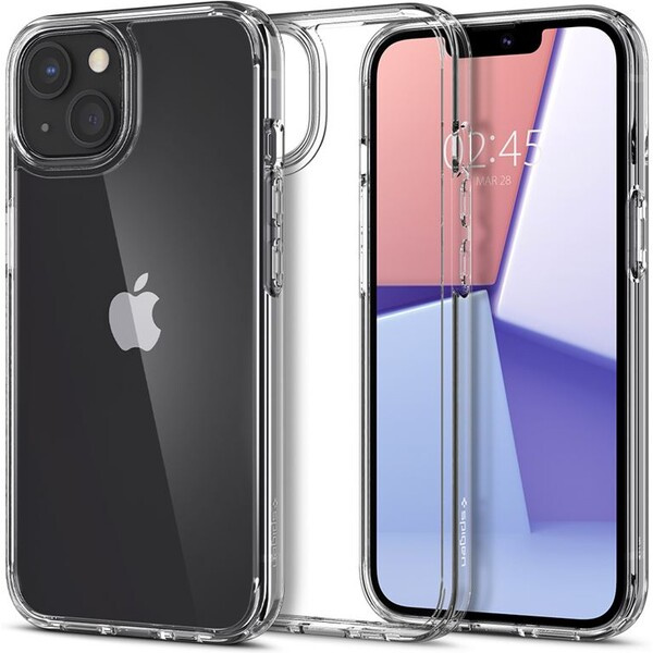 Spigen Ultra Hybrid kryt iPhone 13 čirý