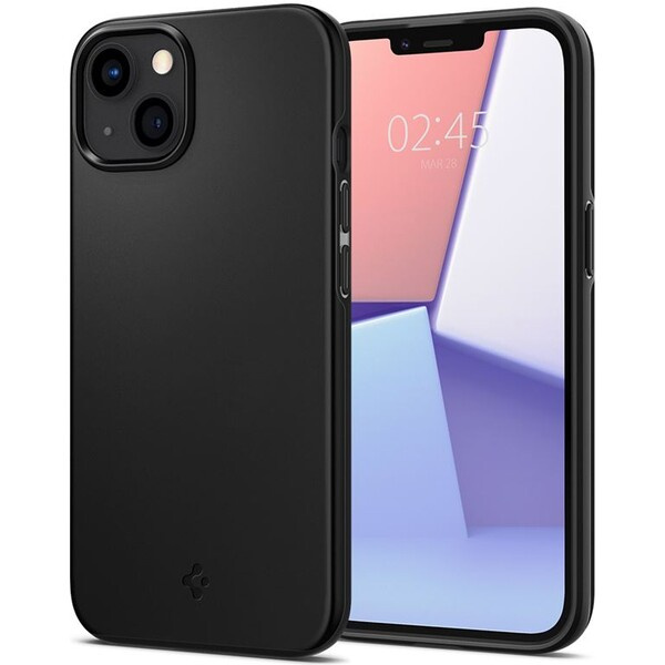 Spigen Thin Fit kryt iPhone 13 černý