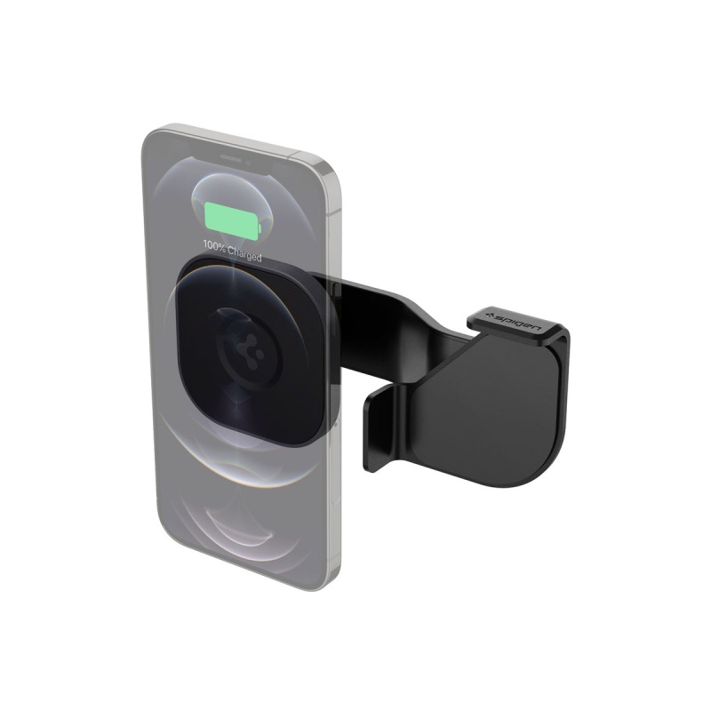 MagSafe držák Spigen Tesla OneTap MagSafe Car Mount Holder - černý