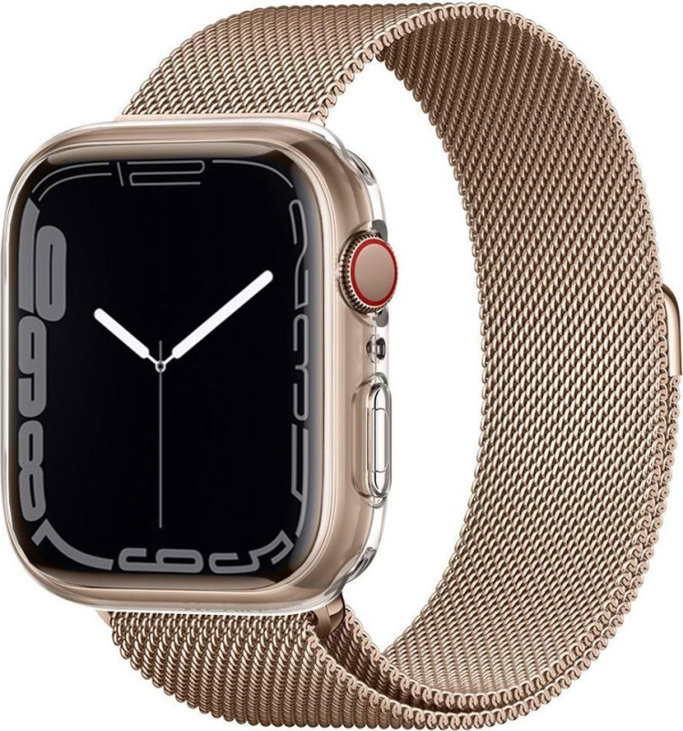 Spigen Liquid Crystal kryt Apple Watch 45/44mm čirý