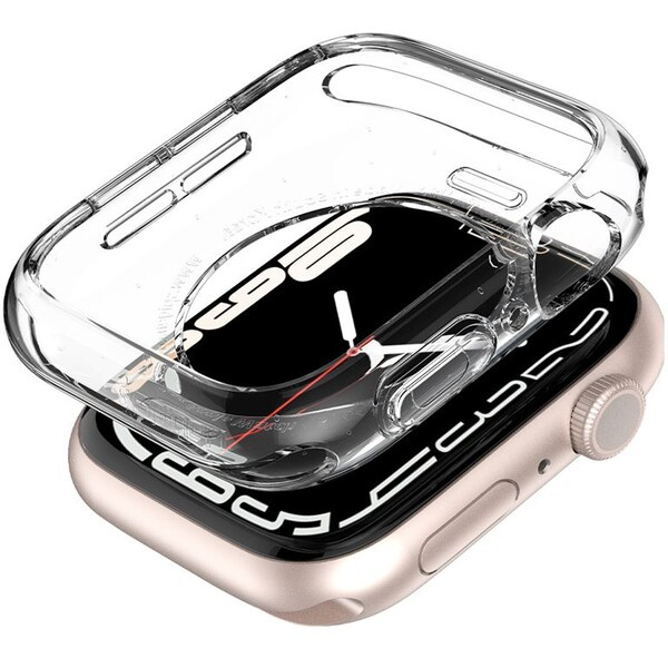 Spigen Liquid Crystal kryt Apple Watch 45/44mm čirý