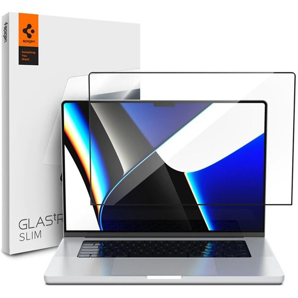 Spigen Glas.tR Slim sklo MacBook Pro 14" M4 2024/M3 2023/M2 2023/M1 2021