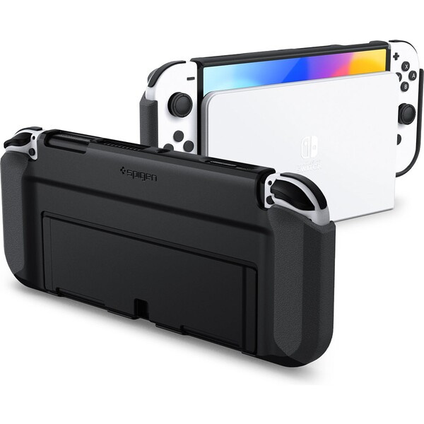 Pouzdro SPIGEN THIN FIT NINTENDO SWITCH OLED černé Černá