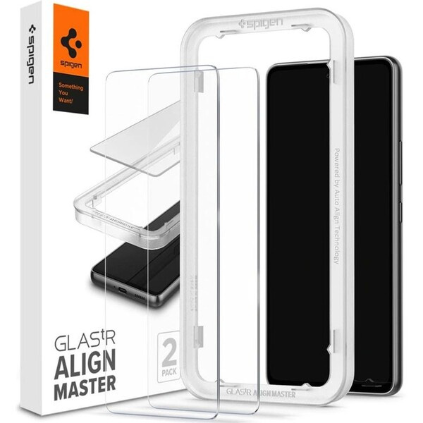 Spigen AlignMaster Glas.tR 2 Pack tvrzené sklo Samsung Galaxy A53 5G
