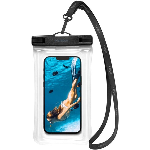 Vodotěsné plovoucí pouzdro Spigen Aqua Shield A610 - průhledné