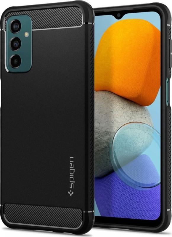 Spigen Ochranný kryt pro Samsung Galaxy M23 5G - Spigen, Rugged Armor Black