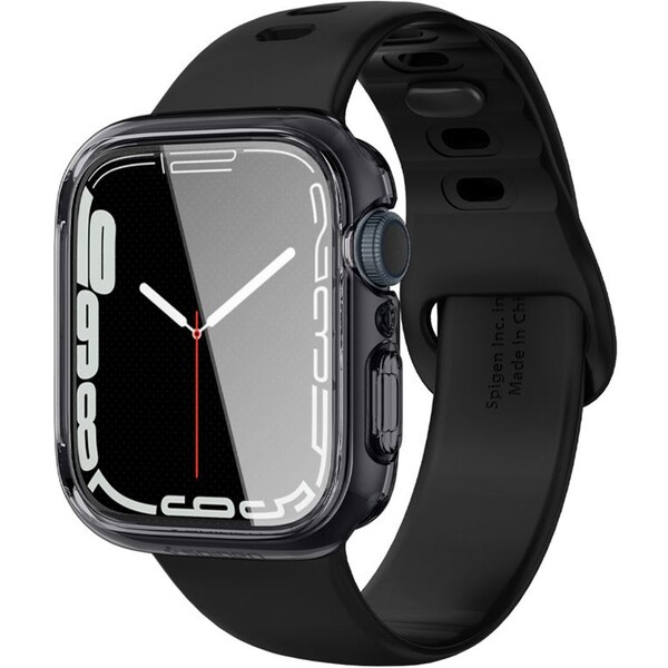Spigen Ultra Hybrid kryt Apple Watch 9/8/7 41mm šedý