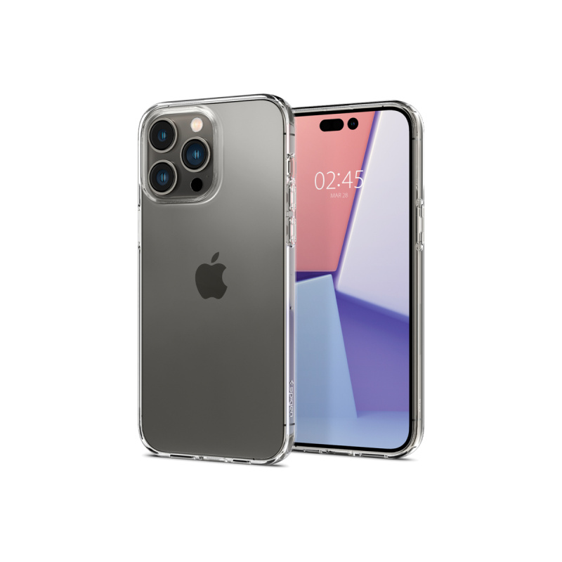 Pouzdro Spigen Crystal Flex iPhone 14 Pro Max - čiré