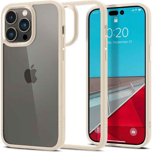 Spigen Crystal Hybrid Béžová