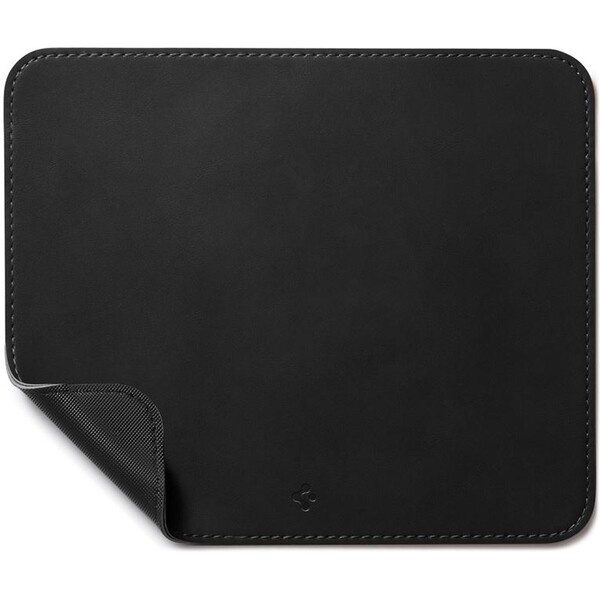 Spigen MousePad LD301 kožená podložka pod myš černá