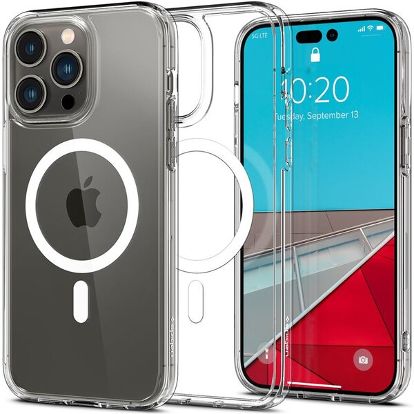 Spigen Ultra Hybrid Mag kryt iPhone 14 Pro Max bílý