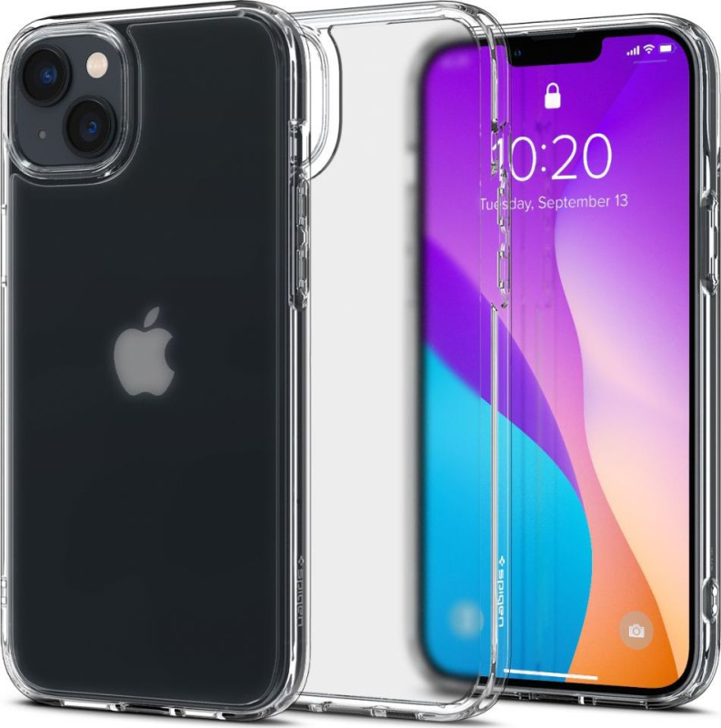 Spigen Ochranný kryt pro iPhone 14 PLUS - Spigen, Ultra Hybrid Frost Clear