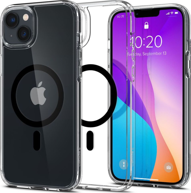 Spigen Ochranný kryt pro iPhone 14 PLUS - Spigen, Ultra Hybrid Mag Black