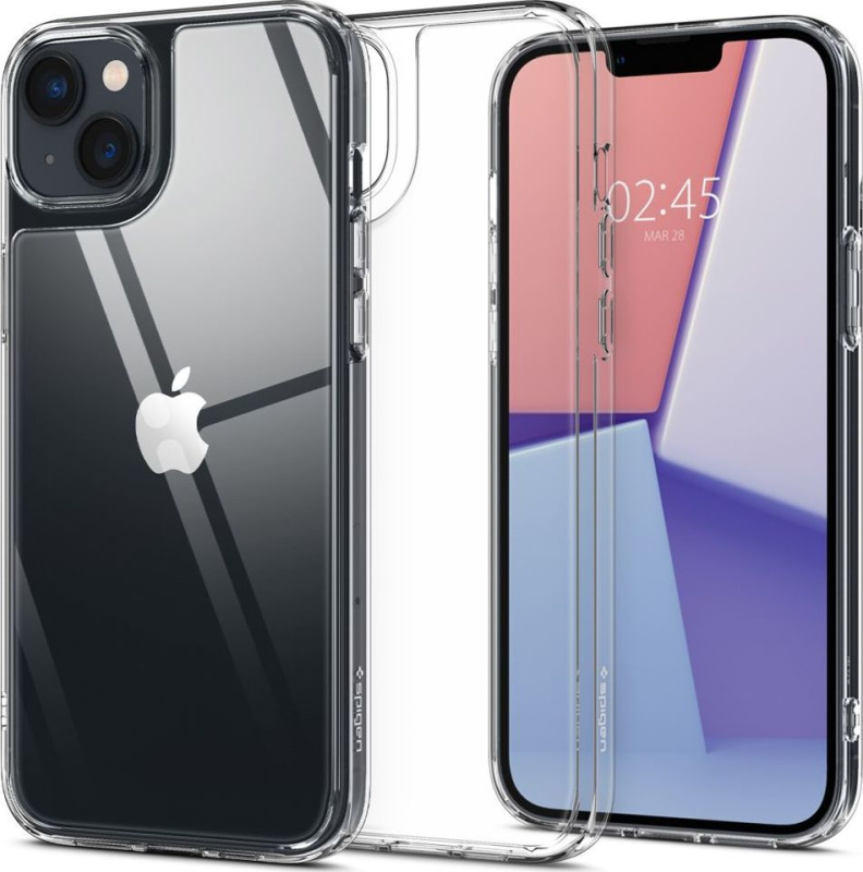 Spigen Ochranný kryt pro iPhone 14 PLUS - Spigen, Quartz Hybrid Crystal Clear