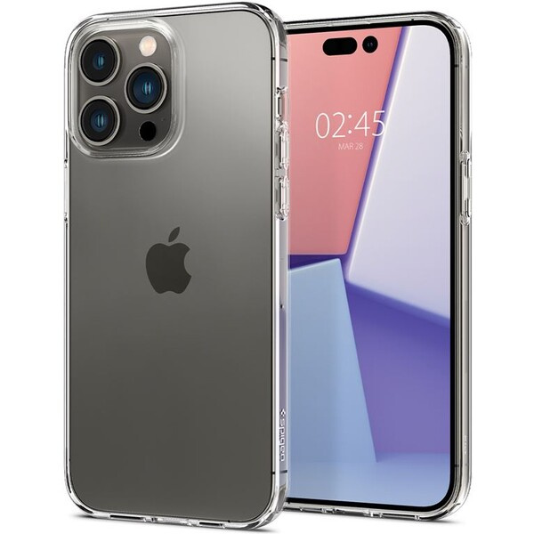 Spigen Liquid Crystal kryt iPhone 14 Pro čirý