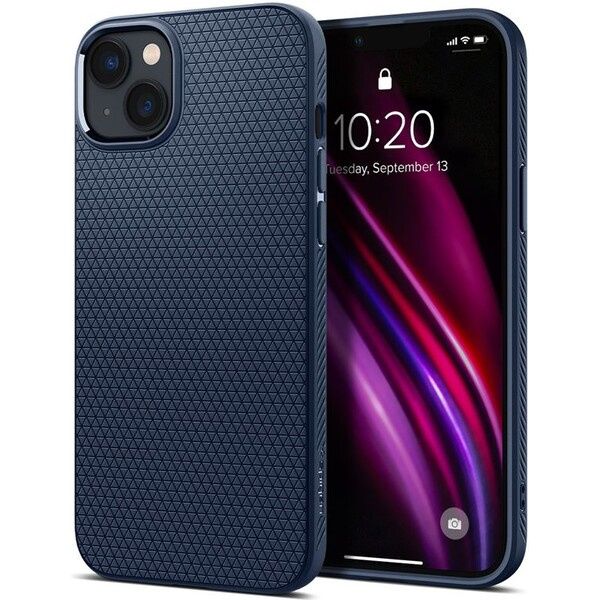 Spigen Liquid Air kryt iPhone 14 modrý