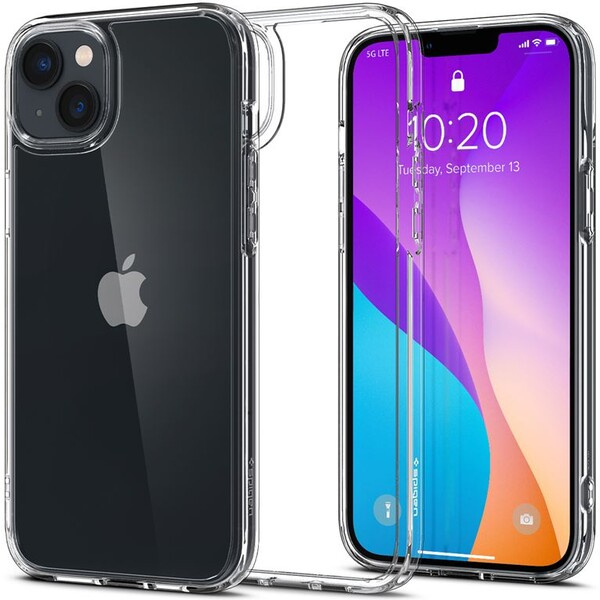 Spigen Ultra Hybrid kryt iPhone 14 čirý