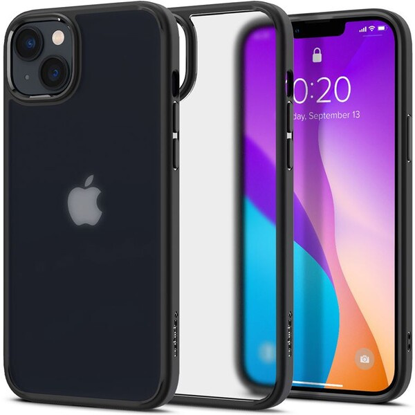 Spigen Ultra Hybrid kryt iPhone 14 tmavě šedý