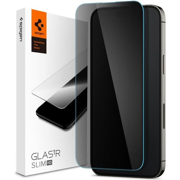 Spigen tR Slim HD Anti Glare/Privacy 1P sklo iPhone 14 Pro Max