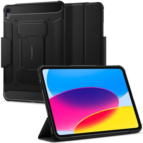 Spigen Rugged Armor Pro Black iPad 10.9" 2022 ACS05417 Černá