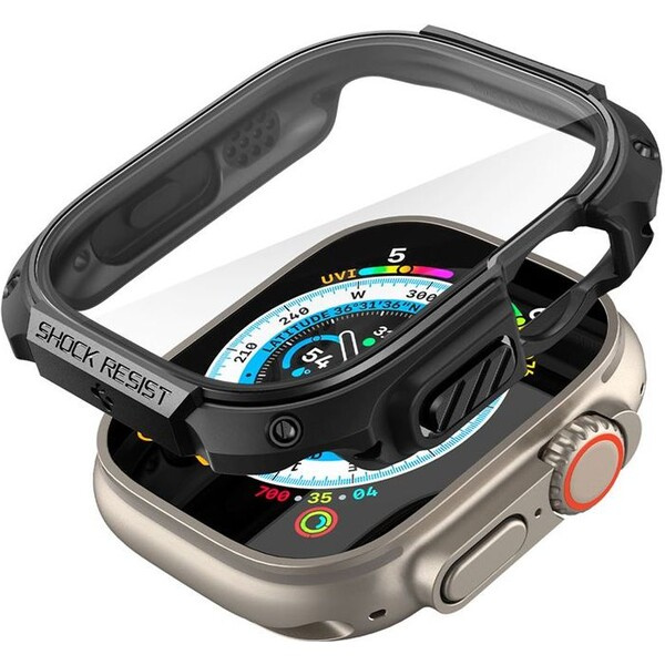 Spigen Tough Armor Black Apple Watch Ultra 49mm ACS05457 Černá