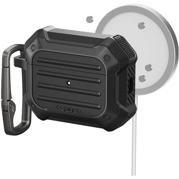 Spigen Tough Armor MagSafe pouzdro Apple AirPods Pro 2. gen. černé