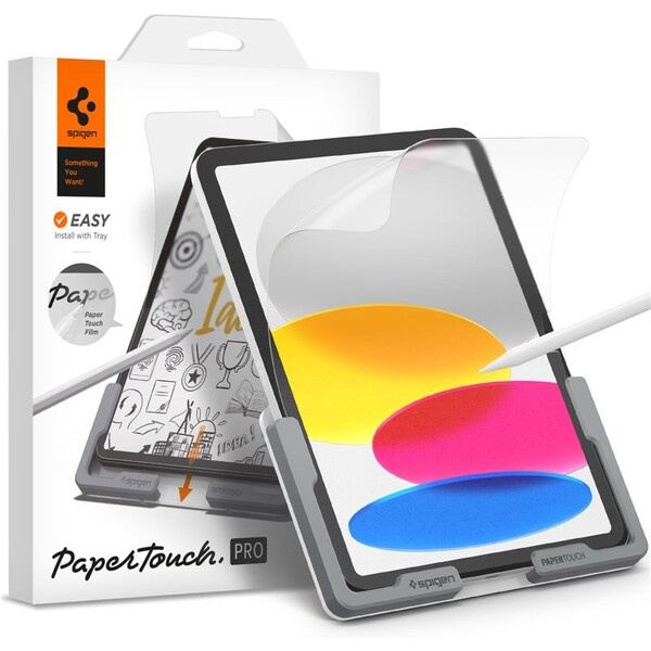 Spigen Paper Touch Pro 1 Pack iPad 10.9" 2022 AFL05537 Čirá