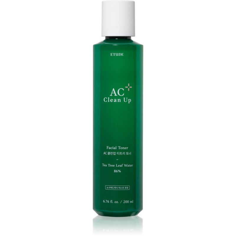 ETUDE AC Clean Up Facial Toner zklidňující tonikum pro problematickou pleť 200 ml