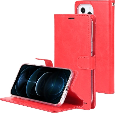 Mercury Ochranné pouzdro pro iPhone 13 Pro - Mercury, Bluemoon Diary Red