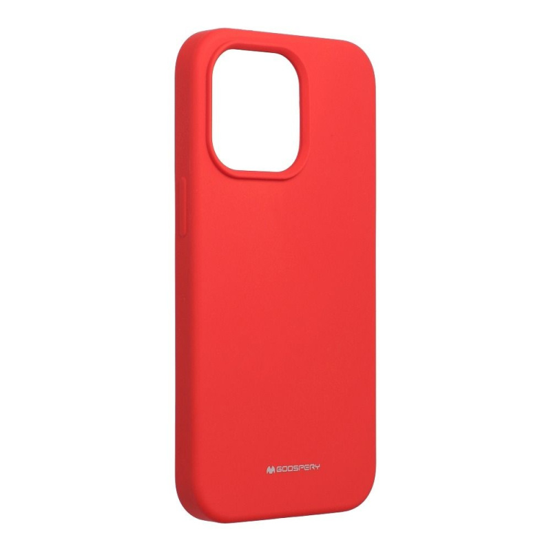 Pouzdro Mercury Silicone APPLE Iphone 13 PRO červené