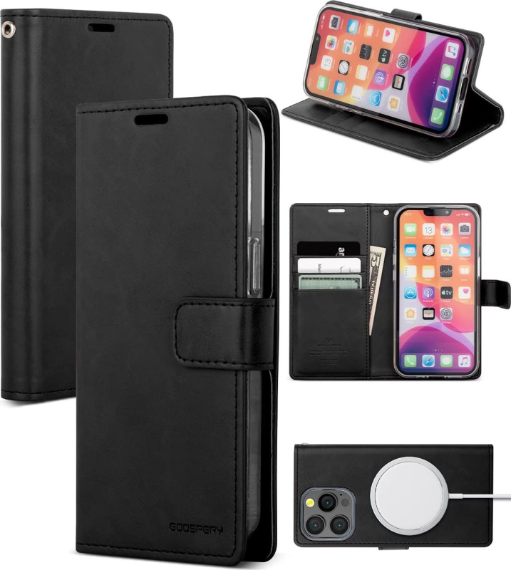 Mercury Ochranné pouzdro pro iPhone 13 Pro MAX - Mercury, Bluemoon Diary Black