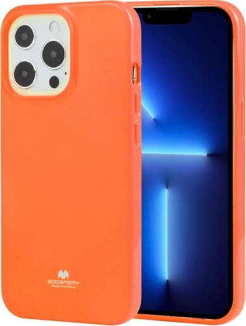Mercury Ochranný kryt pro iPhone 13 Pro MAX - Mercury, Jelly Fluorscence Orange