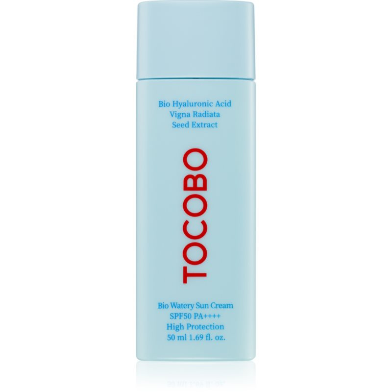TOCOBO Bio Watery Sun Cream lehký hydratační gelový krém SPF 50+ 50 ml