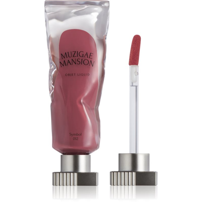MUZIGAE MANSION Objet Liquid dlouhotrvající tekutá rtěnka s matným efektem odstín 012 Symbol 6 ml