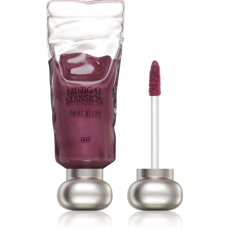 MUZIGAE MANSION Objet Blush tekutá tvářenka s rozjasňujícím efektem odstín 007 Viola 5 ml
