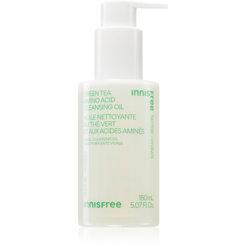innisfree Green Tea Amino Acid Cleansing Oil jemný čisticí olej s hydratačním účinkem 150 ml