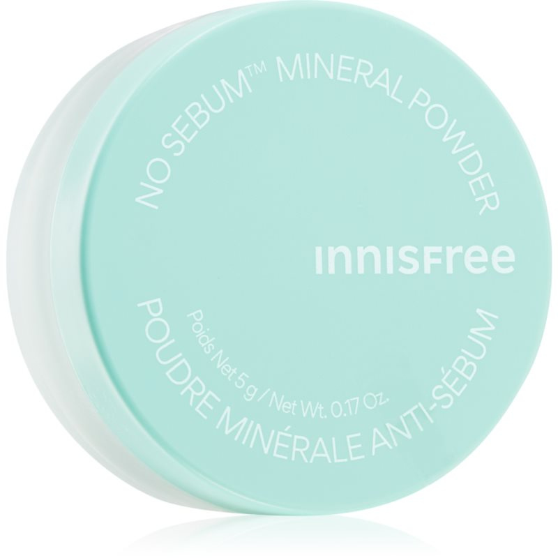 innisfree No Sebum Mineral Powder transparentní sypký pudr s matujícím efektem 5 g