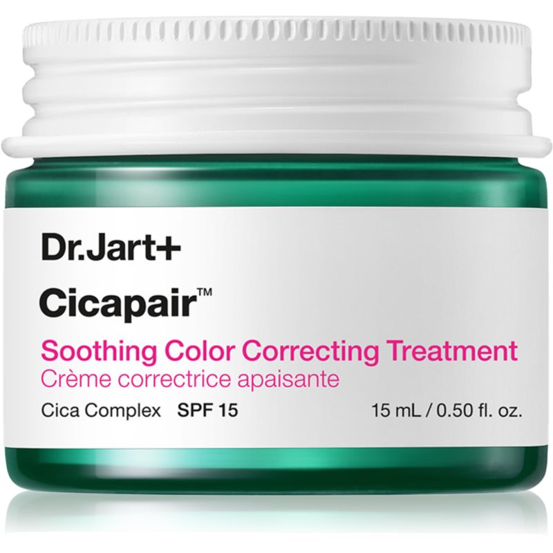 Dr. Jart+ Cicapair™ Soothing Color Correcting Treatment intenzivní krém redukující začervenání pleti SPF 30 15 ml