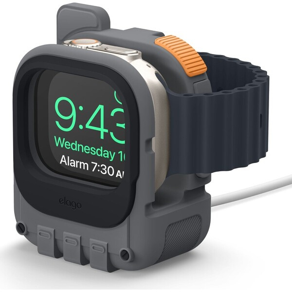 ELAGO W10 stojánek pro Apple Watch tmavě šedý