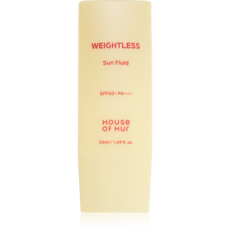House of Hur Weightless Sun Fluid lehký ochranný fluid SPF 50+ 50 ml